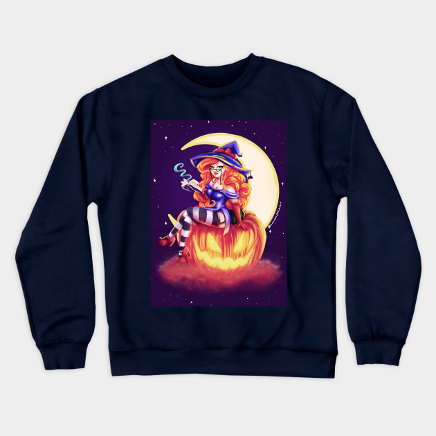 Moonlit Witch Pin Up